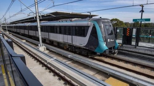 Sắp khai trương tuyến tàu điện ngầm không người lái Tây Bắc Sydney
