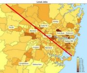 “Dải phân cách Latte Line” của Sydney phân chia cơ hội việc làm và nơi ở