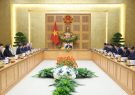 Thủ tướng Phạm Minh Chính tiếp đại diện 60 tập đoàn hàng đầu của Hoa Kỳ