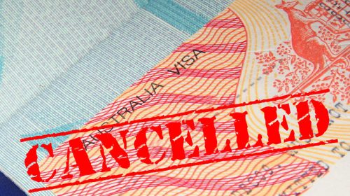 Úc hủy hơn 27,000 visa trong 6 tháng đầu năm tài chánh hiện tại