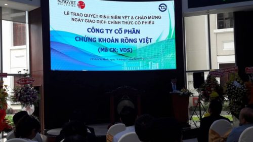 Cổ phiếu của Chứng khoán Rồng Việt chính thức Lên sàn HOSE