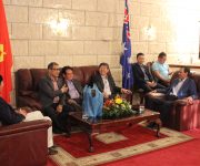 Chuyến ghé thăm dinh đại sứ Việt nam tại Úc nhân dịp Tết nguyên đán
