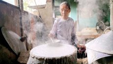 Nghề làm bánh tráng Túy Loan trở thành Di sản văn hóa phi vật thể quốc gia