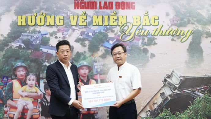 Khải Hưng Corp chung tay cùng chương trình “Hướng về miền Bắc yêu thương”