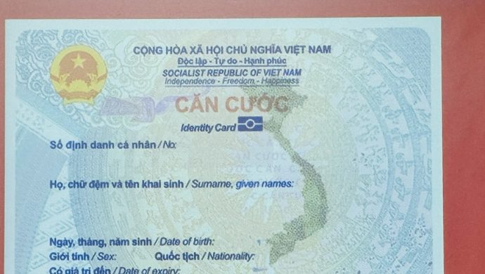 Người gốc Việt Nam chưa xác định được quốc tịch được cấp giấy chứng nhận căn cước