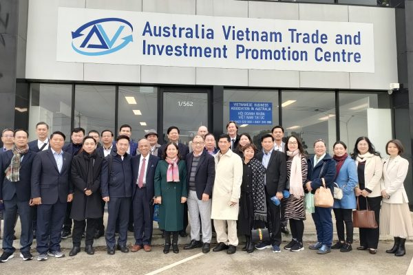 Đoàn công tác tỉnh Bà Rịa-Vũng Tàu làm việc với Hội Doanh nhân Việt Nam tại Australia