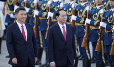 Trung Quốc bắn 21 phát đại bác chào đón Chủ tịch nước Trần Đại Quang
