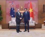 Đề nghị Úc hỗ trợ Quốc hội Việt Nam thực hiện quốc hội điện tử