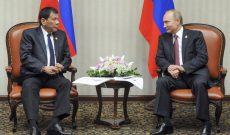 Tổng thống Duterte gặp “thần tượng” Putin