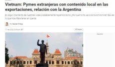 Báo Argentina: Với mức ‘thần kỳ’, Việt Nam có tốc độ tăng trưởng kinh tế hàng đầu thế giới