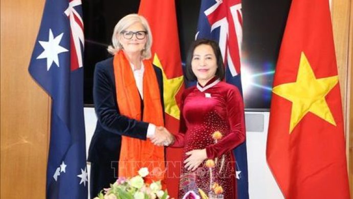 Phó Chủ tịch Quốc hội Nguyễn Thị Thanh hội kiến Toàn quyền Australia Sam Mostyn