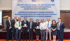 Thỏa thuận hợp tác giữa Sở Giao Dịch Chứng Khoán Hà Nội và CPA Australia
