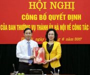 Ông Nguyễn Văn Tứ làm Chánh Văn phòng Thành ủy Hà Nội