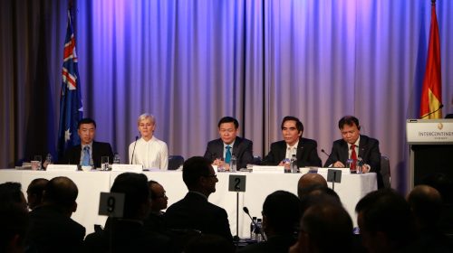 Phó Thủ tướng Vương Đình Huệ “chào hàng” hơn 100 doanh nghiệp Úc