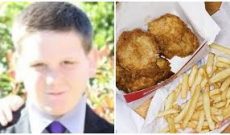 Úc: Cậu bé suýt bị mù vì nghiện ăn gà rán, khoai tây chiên trong nhiều năm
