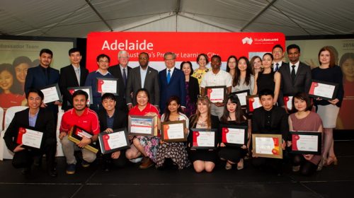 Nam Úc trao giải thưởng Sinh viên Quốc tế 2016