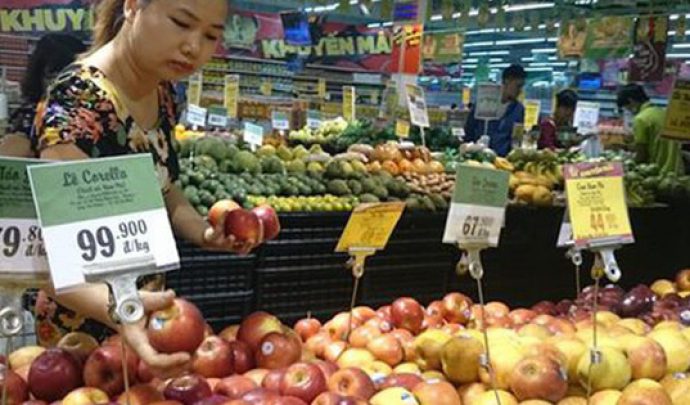 Người Việt chi 120 triệu USD mỗi tháng nhập rau quả