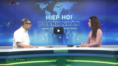 VTV4 – Phỏng vấn ông Trần Bá Phúc về hoạt động sắp tới của hiệp hội Doanh nhân VN ở nước ngoài