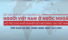 Hội thảo kết nối và phát huy nguồn lực người Việt Nam ở nước ngoài hỗ trợ cho khởi nghiệp Đổi mới sáng tạo Việt Nam