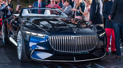 Cận cảnh “siêu xe quý tộc” Vision Mercedes-Maybach 6 Cabriolet – Hình mẫu cho tương lai