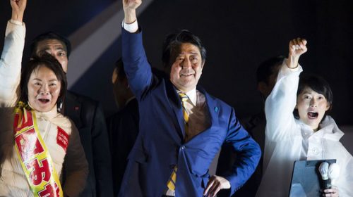 Chiến thắng vang dội, Thủ tướng Abe đi vào lịch sử chính trường Nhật Bản