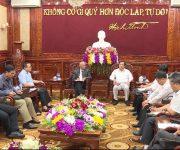 Hiệp hội Doanh nhân người Việt Nam ở nước ngoài tìm hiểu đầu tư tại tỉnh