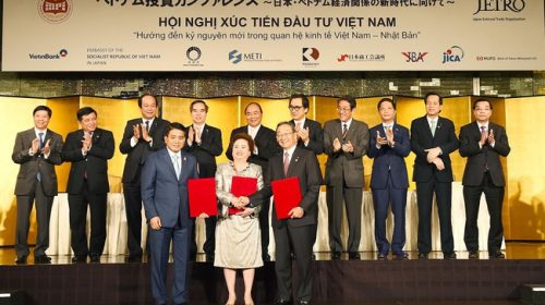 Thỏa thuận hợp tác đầu tư trị giá 22 tỷ USD giữa Việt Nam – Nhật Bản